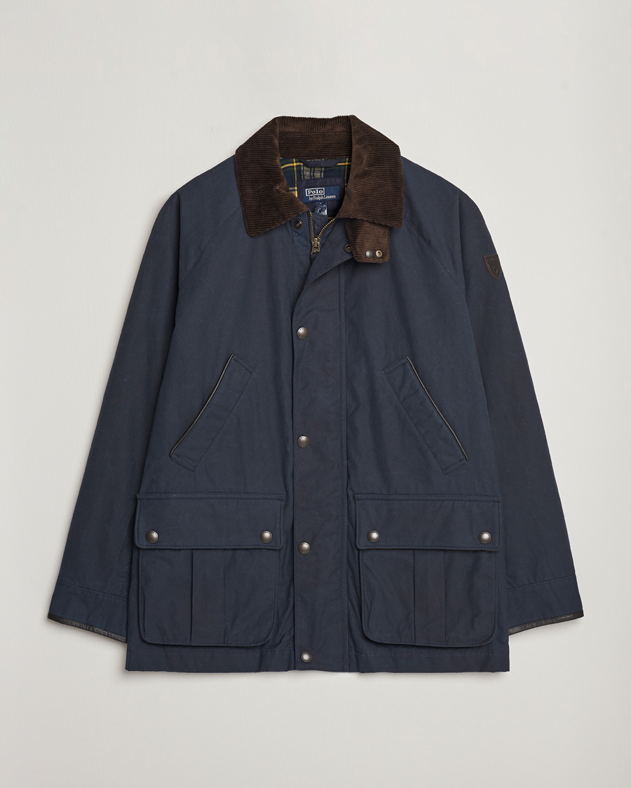 Homme | Manteaux Et Vestes | Polo Ralph Lauren | Waxed Cotton Field Jacket Navy