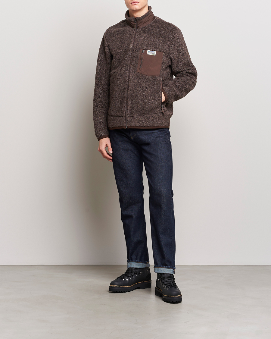 Homme | Manteaux Et Vestes | Polo Ralph Lauren | Hi-Pile Fleece Full-Zip Jacket Dark Beech