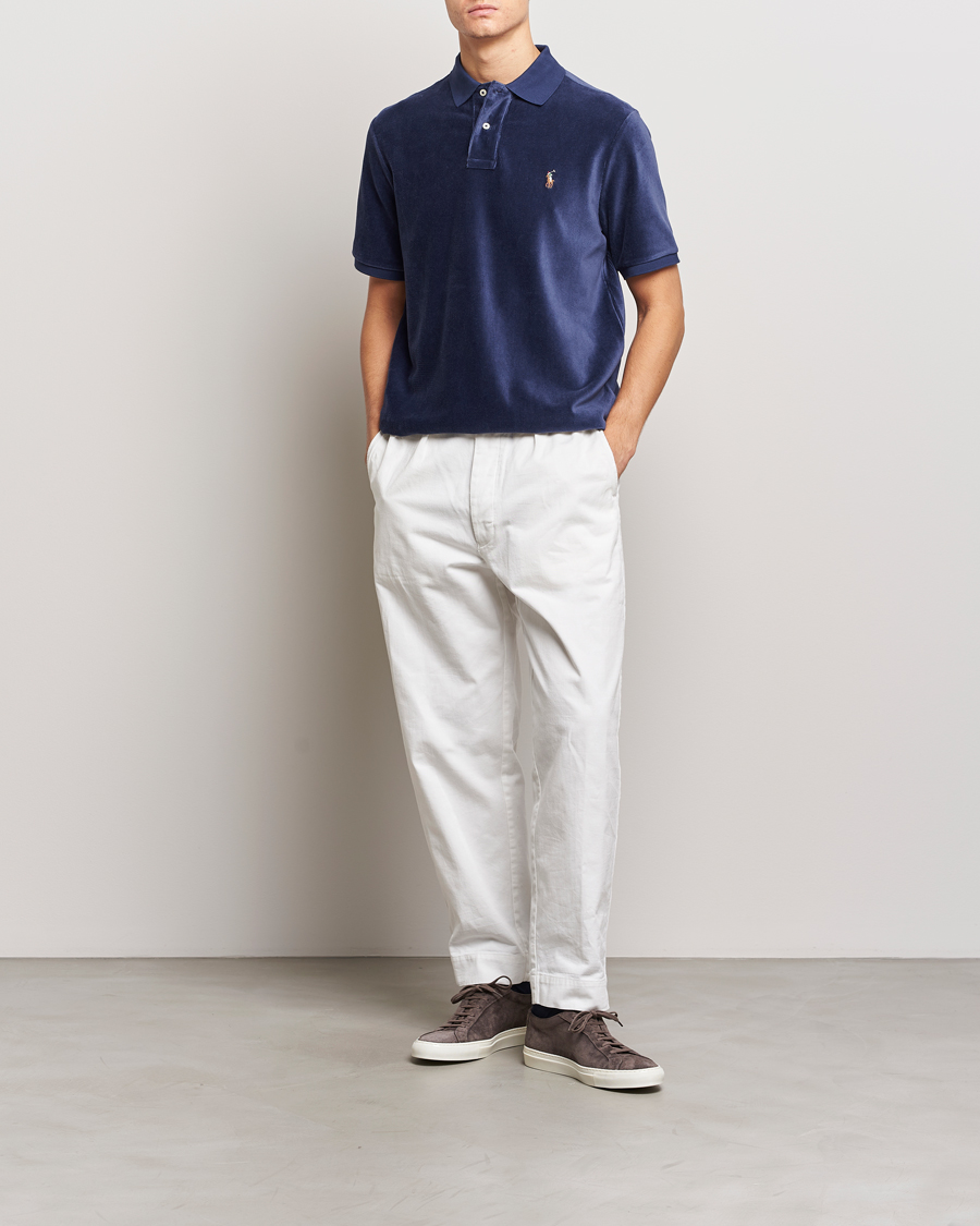 Homme | Polos | Polo Ralph Lauren | Corduroy Polo Newport Navy