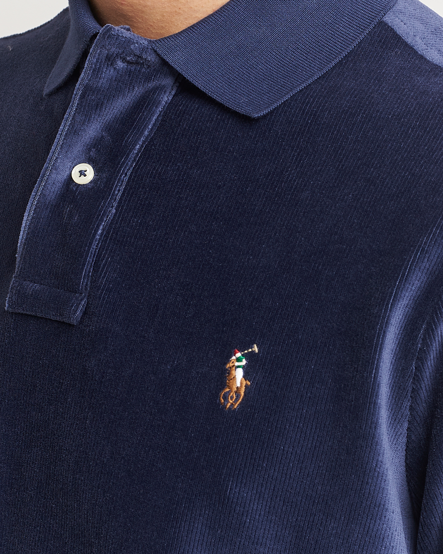 Homme | Polos | Polo Ralph Lauren | Corduroy Polo Newport Navy
