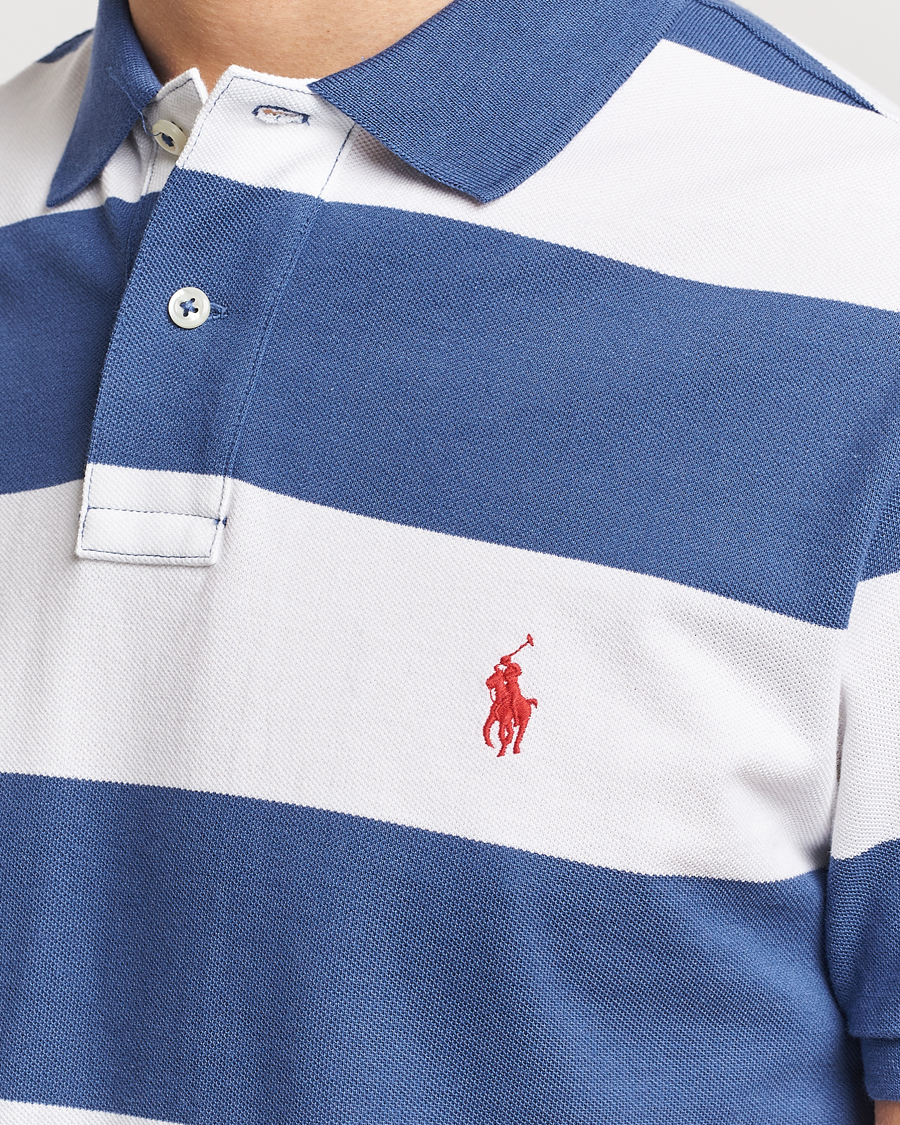 Homme | Polos | Polo Ralph Lauren | Barstriped Polo Blue/White