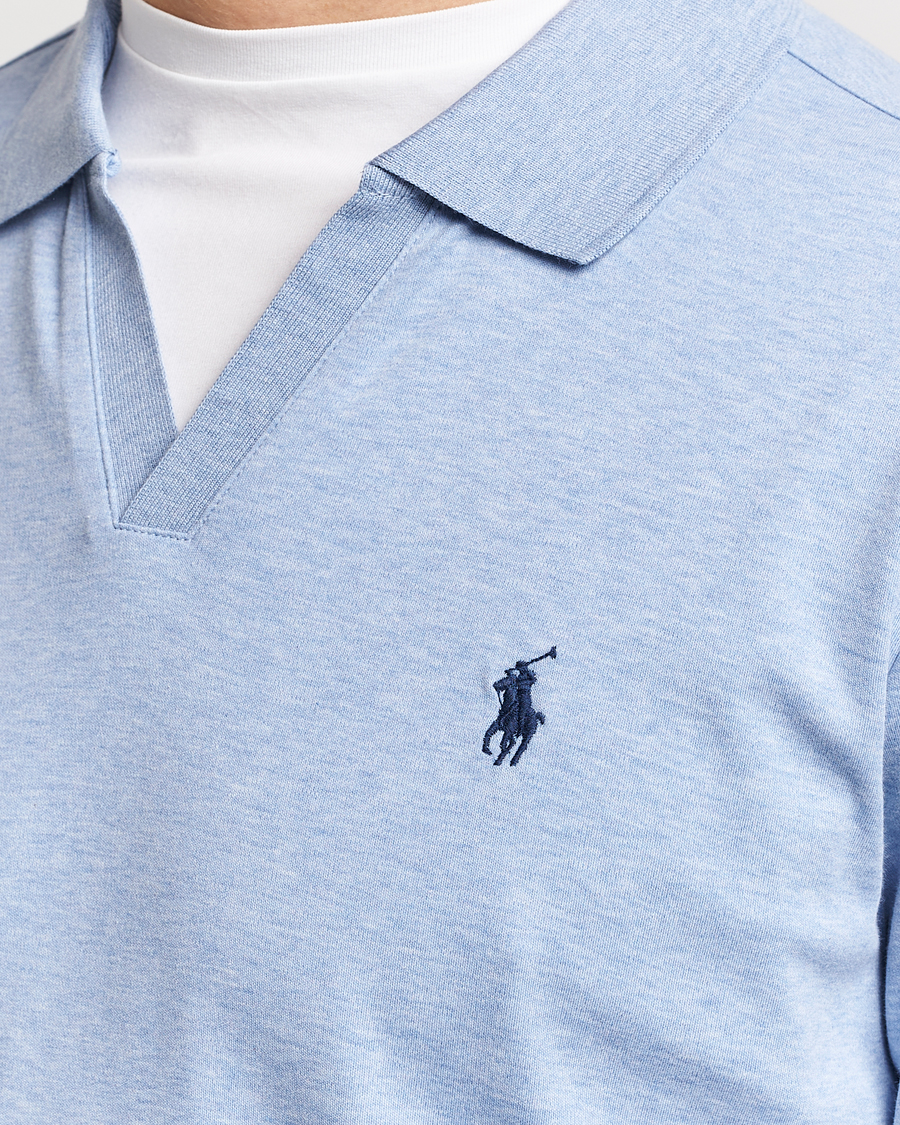 Homme | Pulls Et Tricots | Polo Ralph Lauren | Long Sleeve Polo Shirt Isle Heather