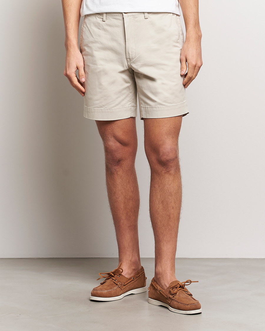 Herre | Avdelinger | Polo Ralph Lauren | Tailored Slim Fit Shorts Classic Stone
