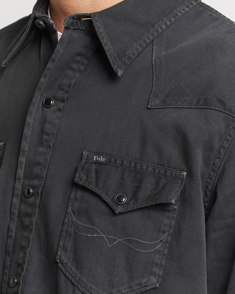Homme | Chemises | Polo Ralph Lauren | Western Denim Shirt Black