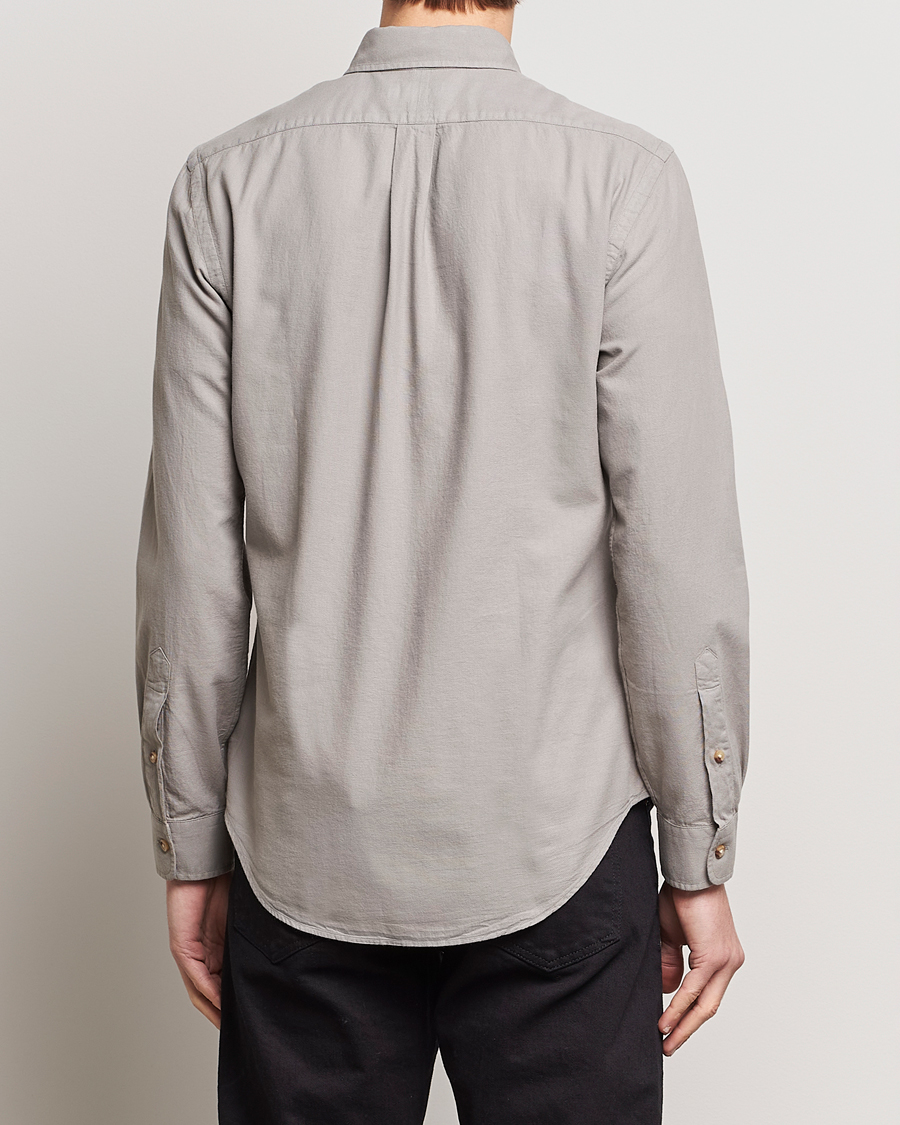 Homme | Chemises | Polo Ralph Lauren | Slim Fit Cotton Textured Shirt Grey Fog