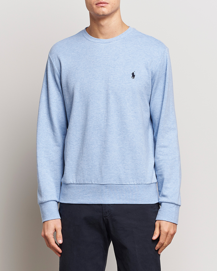 Homme | Pulls Et Tricots | Polo Ralph Lauren | Double Knitted Jersey Sweatshirt Isle Heather