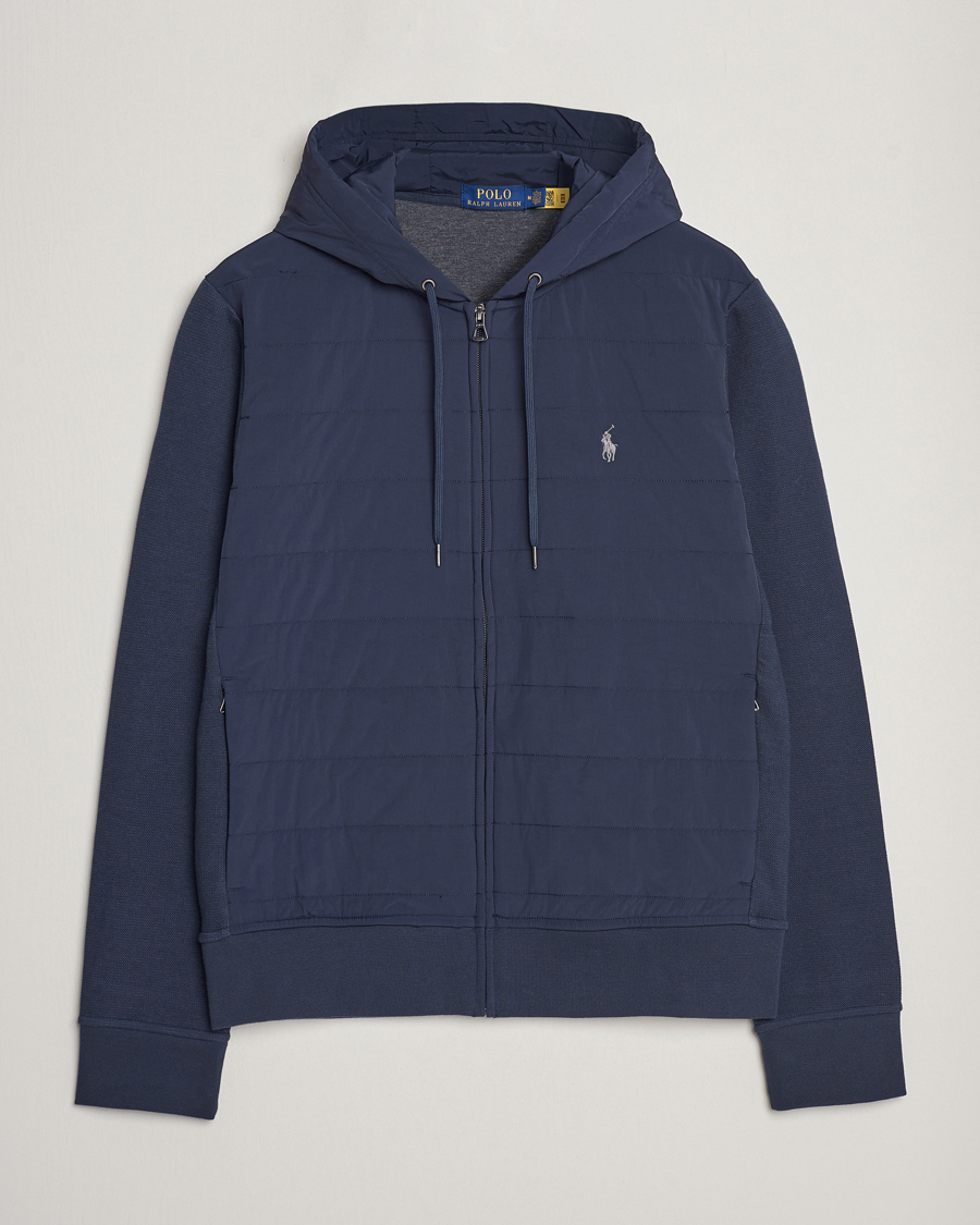 Homme | Pulls Et Tricots | Polo Ralph Lauren | Hybrid Full-Zip Hoodie Aviator Navy