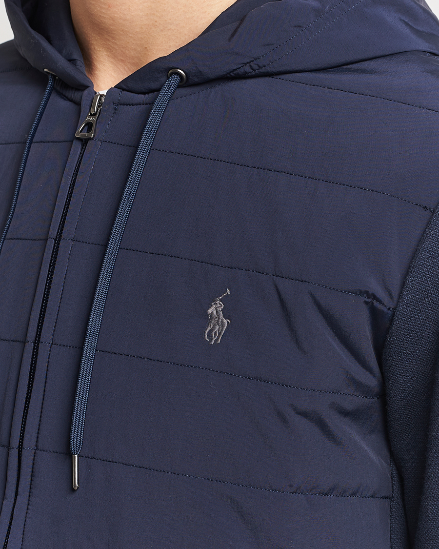 Homme | Pulls Et Tricots | Polo Ralph Lauren | Hybrid Full-Zip Hoodie Aviator Navy