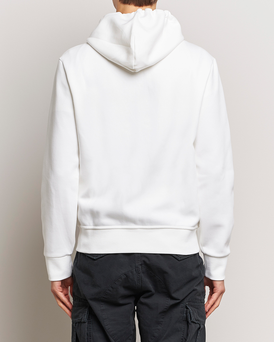 Homme | Pulls Et Tricots | Polo Ralph Lauren | Double Knitted Full-Zip Hoodie White