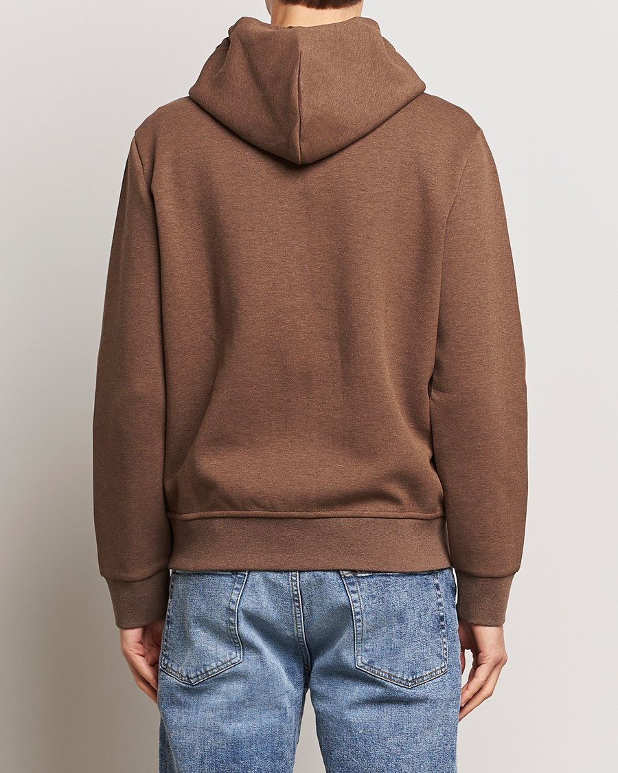 Homme | Pulls Et Tricots | Polo Ralph Lauren | Double Knitted Full-Zip Hoodie Cedar Heather