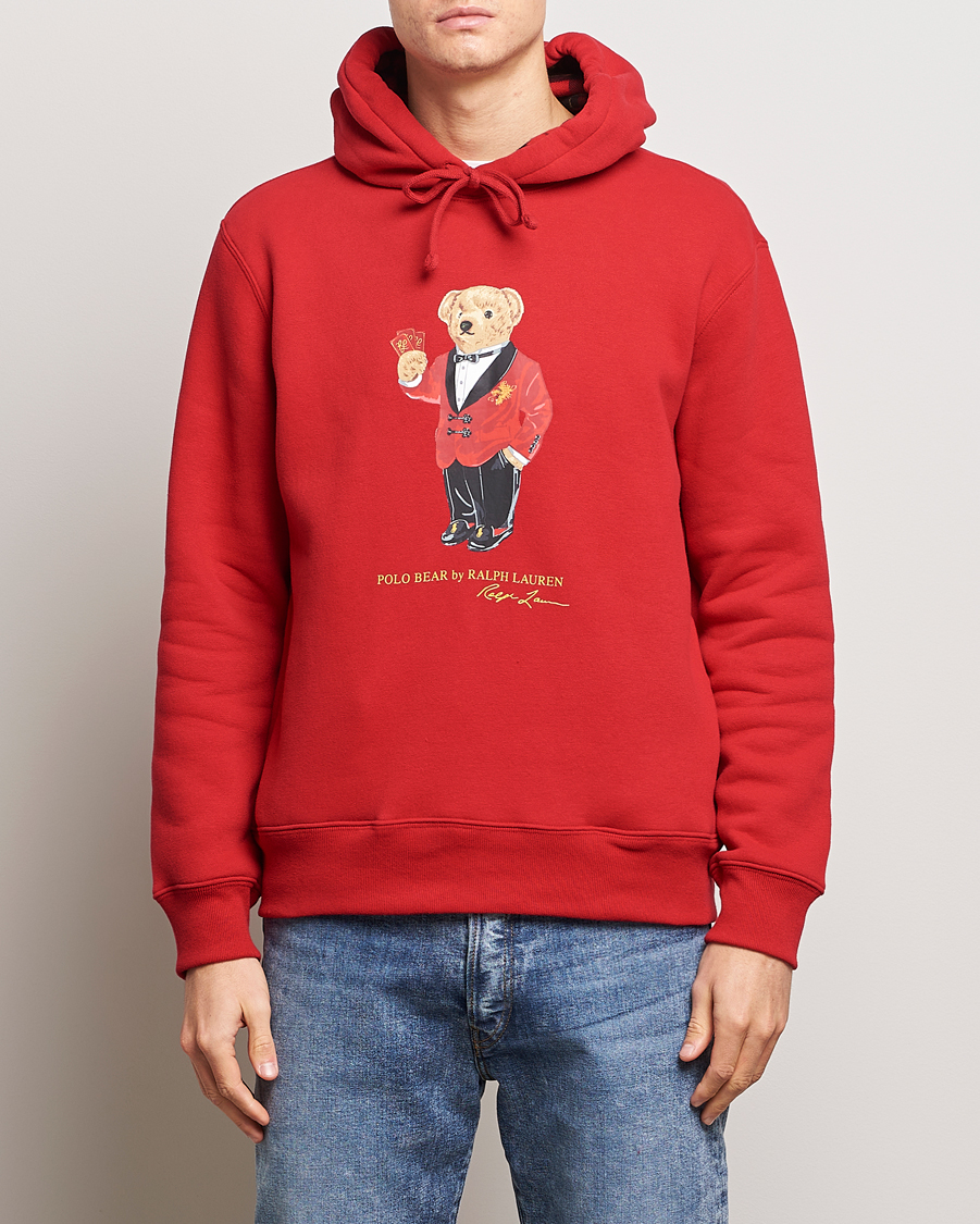 Homme | Soldes -30% | Polo Ralph Lauren | Lunar New Year Bear Hoodie Red
