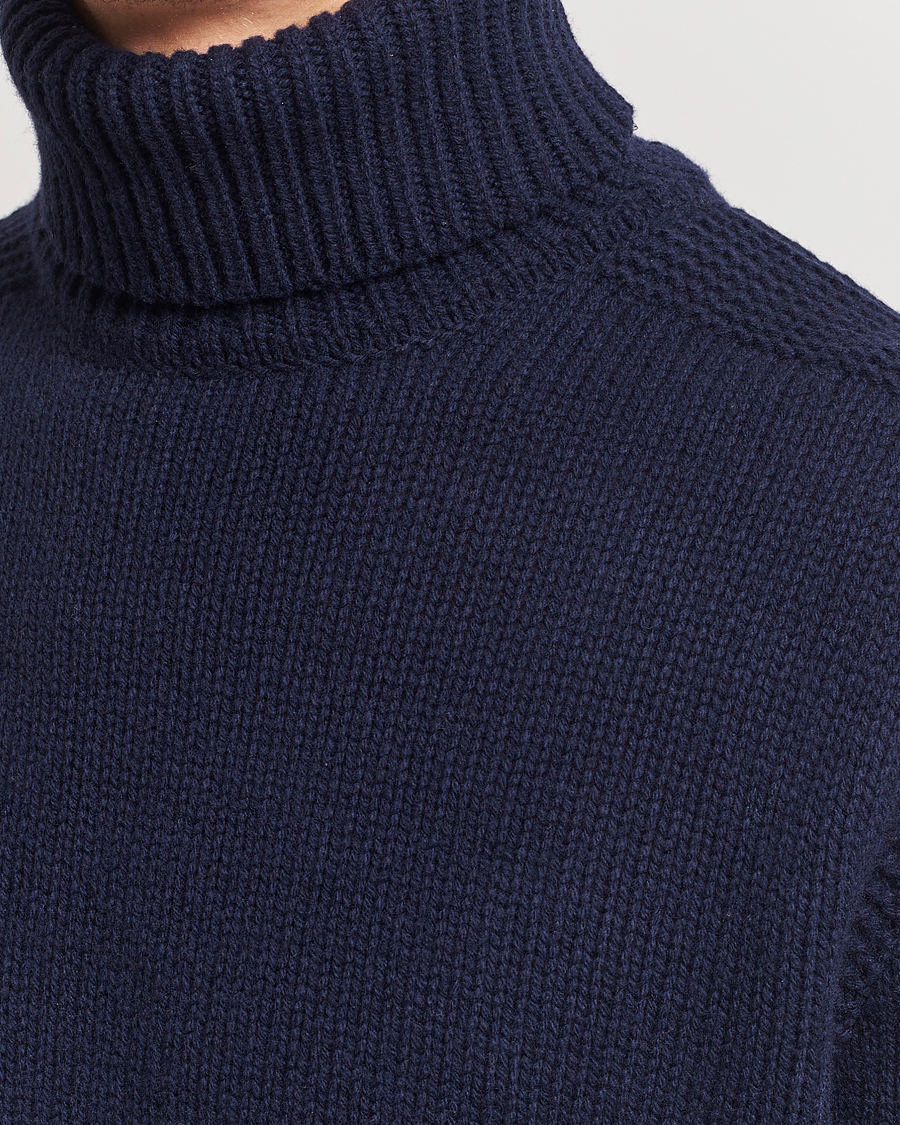 Homme | Pulls Et Tricots | Polo Ralph Lauren | Wool/Cashmere Knitted Rollneck Hunter Navy