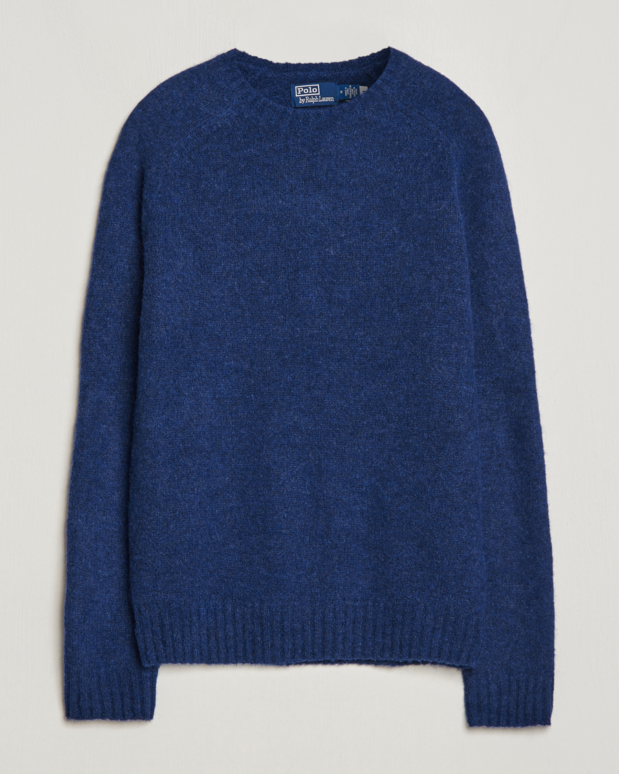 Homme | Pulls Et Tricots | Polo Ralph Lauren | Alpaca Knitted Crew Neck Sweater Navy Heather