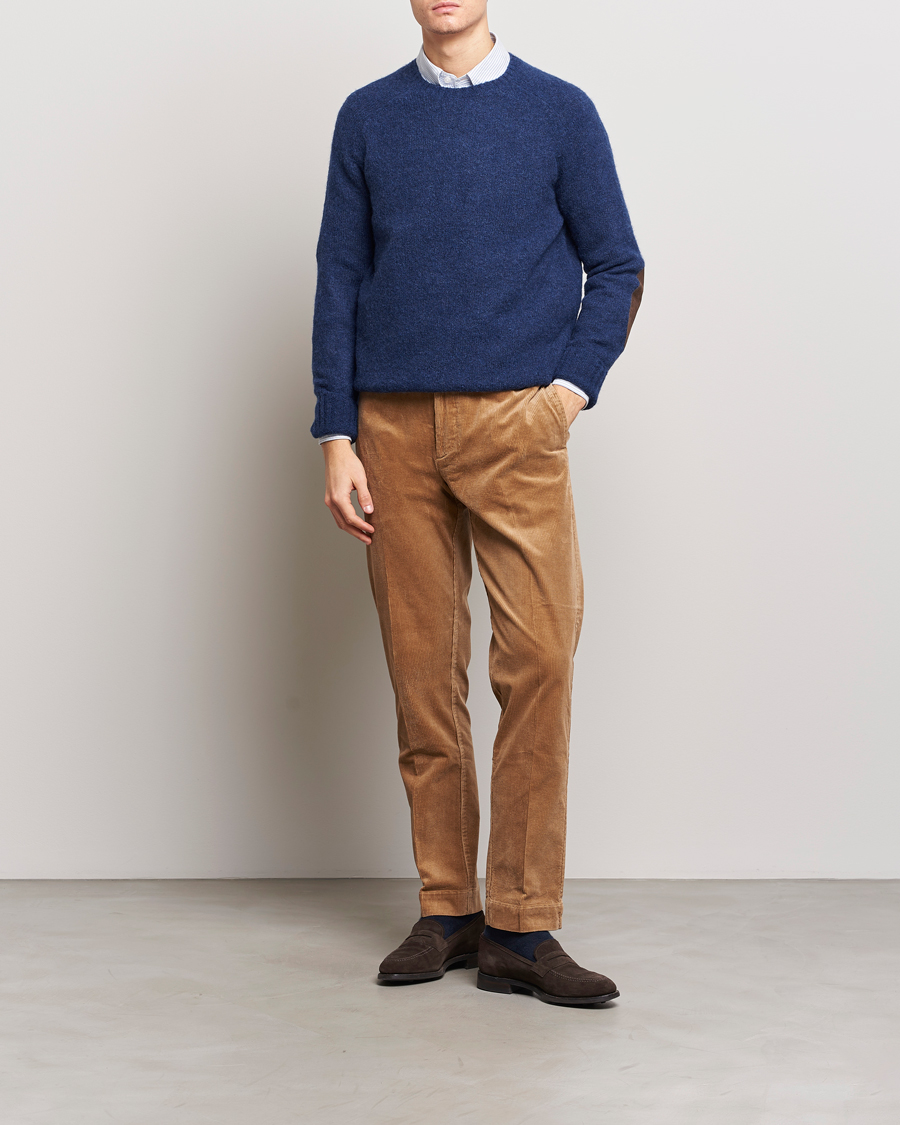 Homme | Pulls Et Tricots | Polo Ralph Lauren | Alpaca Knitted Crew Neck Sweater Navy Heather