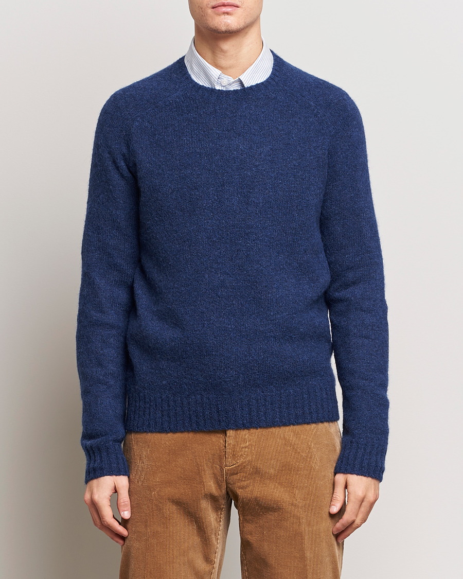 Homme | Pulls Et Tricots | Polo Ralph Lauren | Alpaca Knitted Crew Neck Sweater Navy Heather