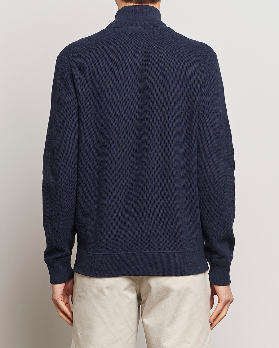 Homme | Pulls Et Tricots | Polo Ralph Lauren | Textured Full-Zip Navy Heather