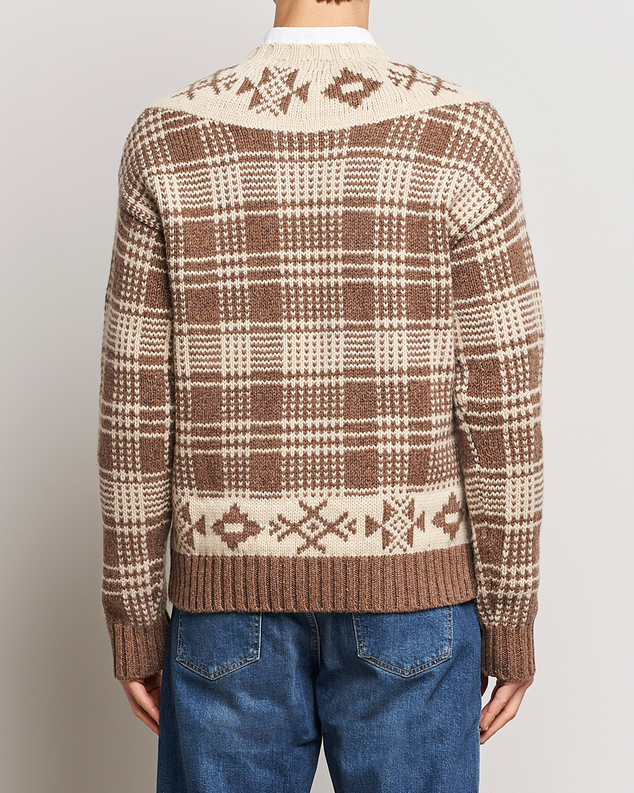 Homme | Pulls Et Tricots | Polo Ralph Lauren | Wool Knitted Crew Neck Sweater Medium Brown