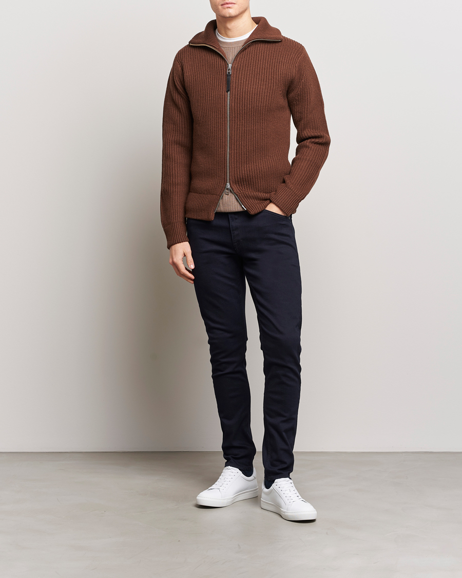 Homme | Jeans | Tiger of Sweden | Evolve Stretch Cotton Jeans Black
