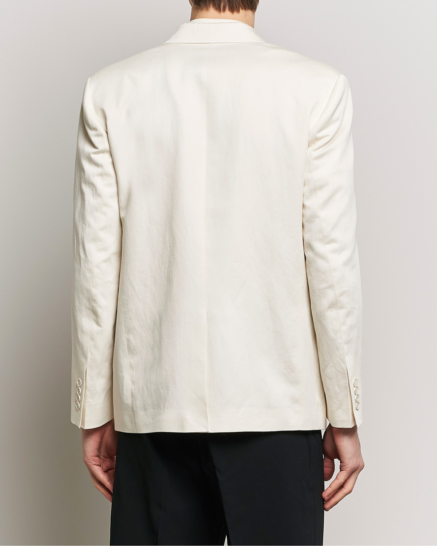 Homme | Blazers | Filippa K | Boxy Linen Blazer Bone White