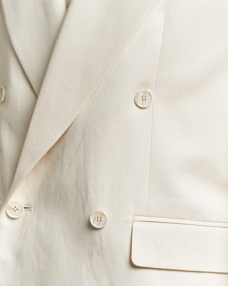 Homme | Blazers | Filippa K | Boxy Linen Blazer Bone White