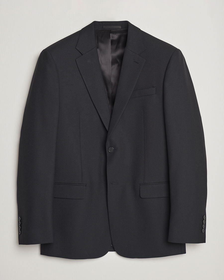 Homme | Blazers | Filippa K | Classic Wool Blazer Black
