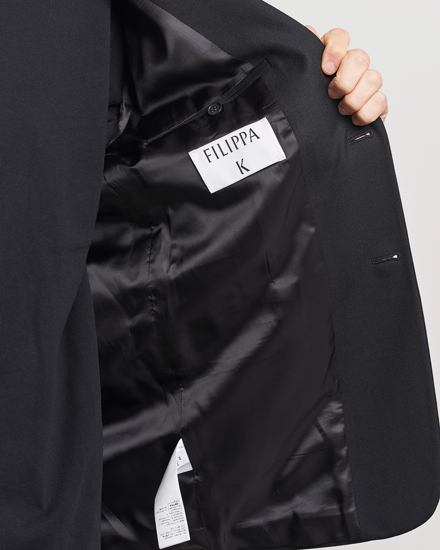 Homme | Blazers | Filippa K | Classic Wool Blazer Black