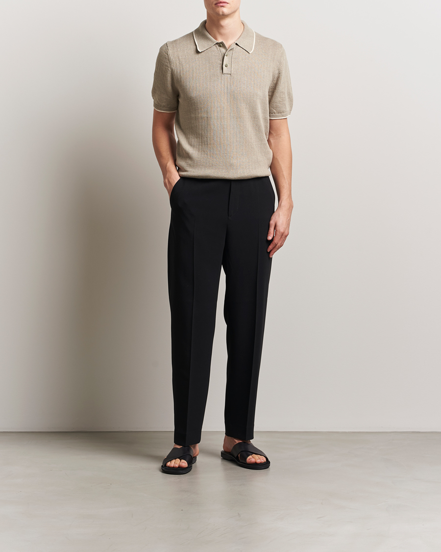 Homme | Pantalons | Filippa K | Mateo Trousers Black