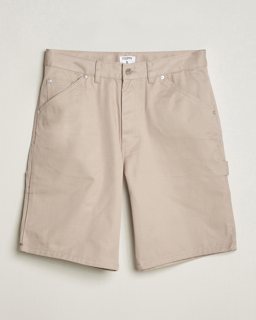 Homme | Shorts | Filippa K | Workwear Shorts Taupe