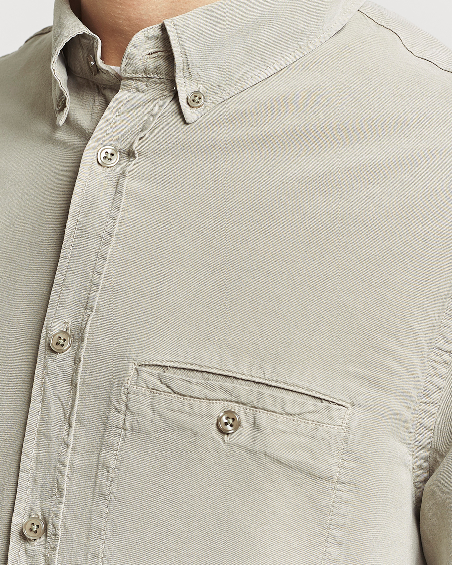 Homme | Chemises | Filippa K | Zachary Lyocell Shirt Light Sage