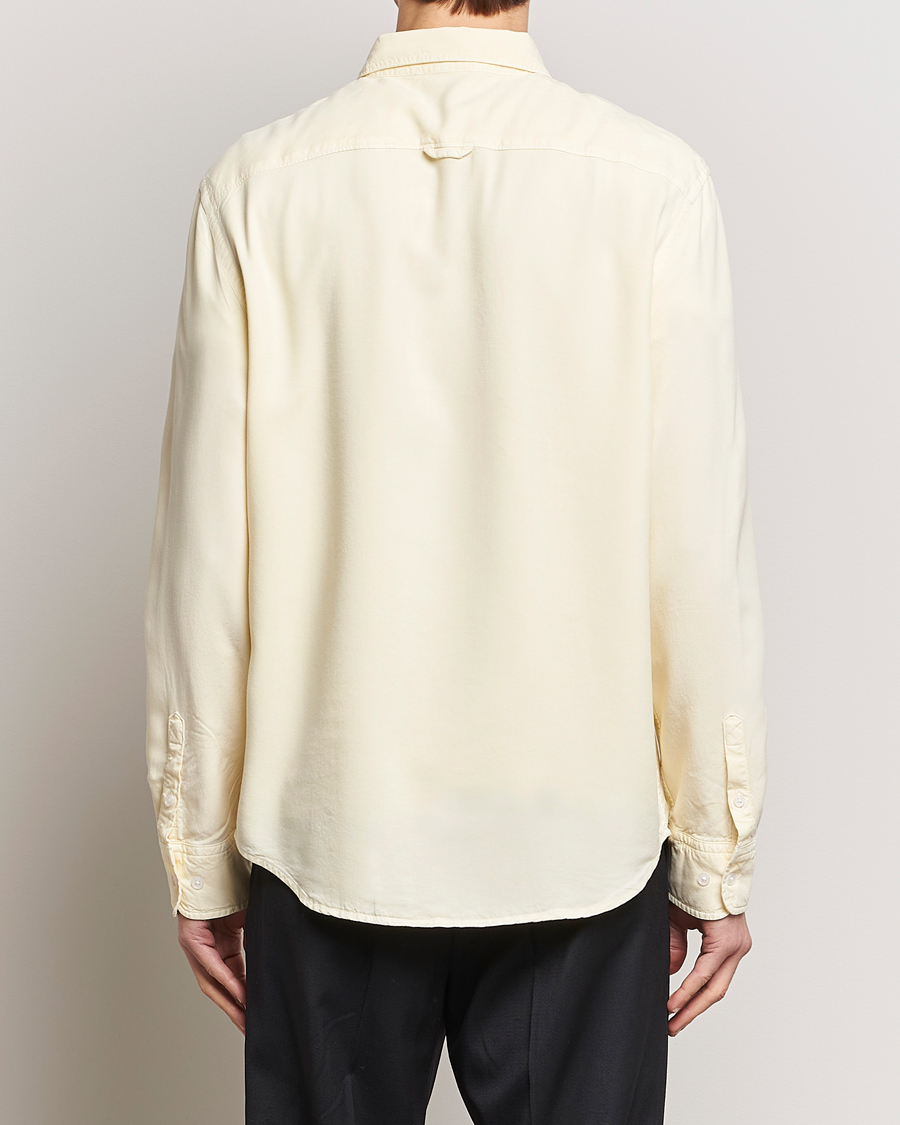 Homme | Chemises | Filippa K | Zachary Lyocell Shirt Soft Yellow