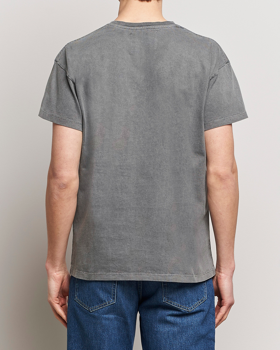 Homme | T-shirts | Jeanerica | Marcel Heavy Crew Neck T-Shirt Washed Balck