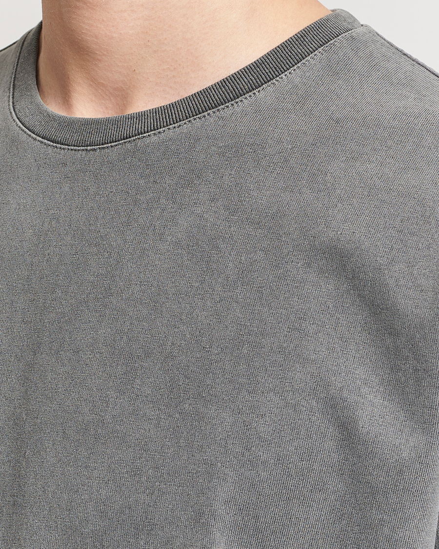 Homme | T-shirts | Jeanerica | Marcel Heavy Crew Neck T-Shirt Washed Balck