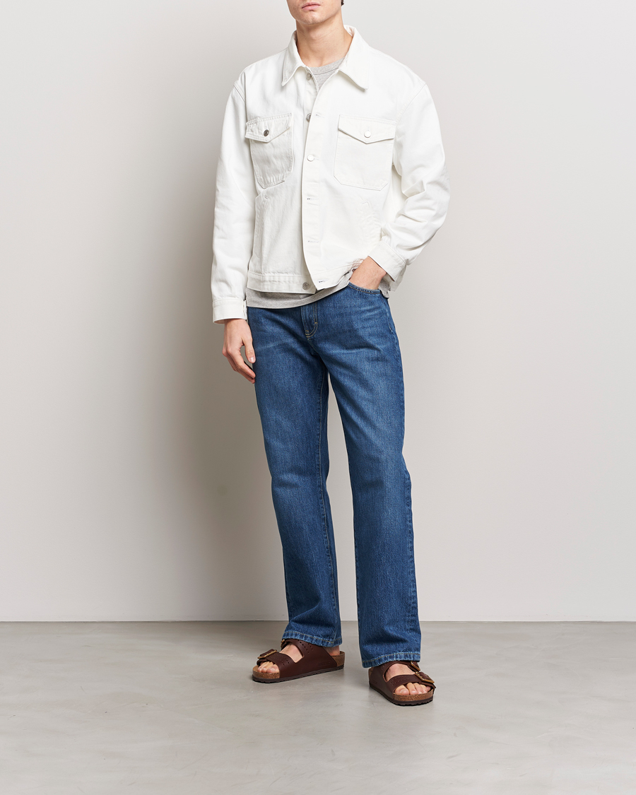 Homme | Manteaux Et Vestes | Jeanerica | Flo Denim Jacket Natural White