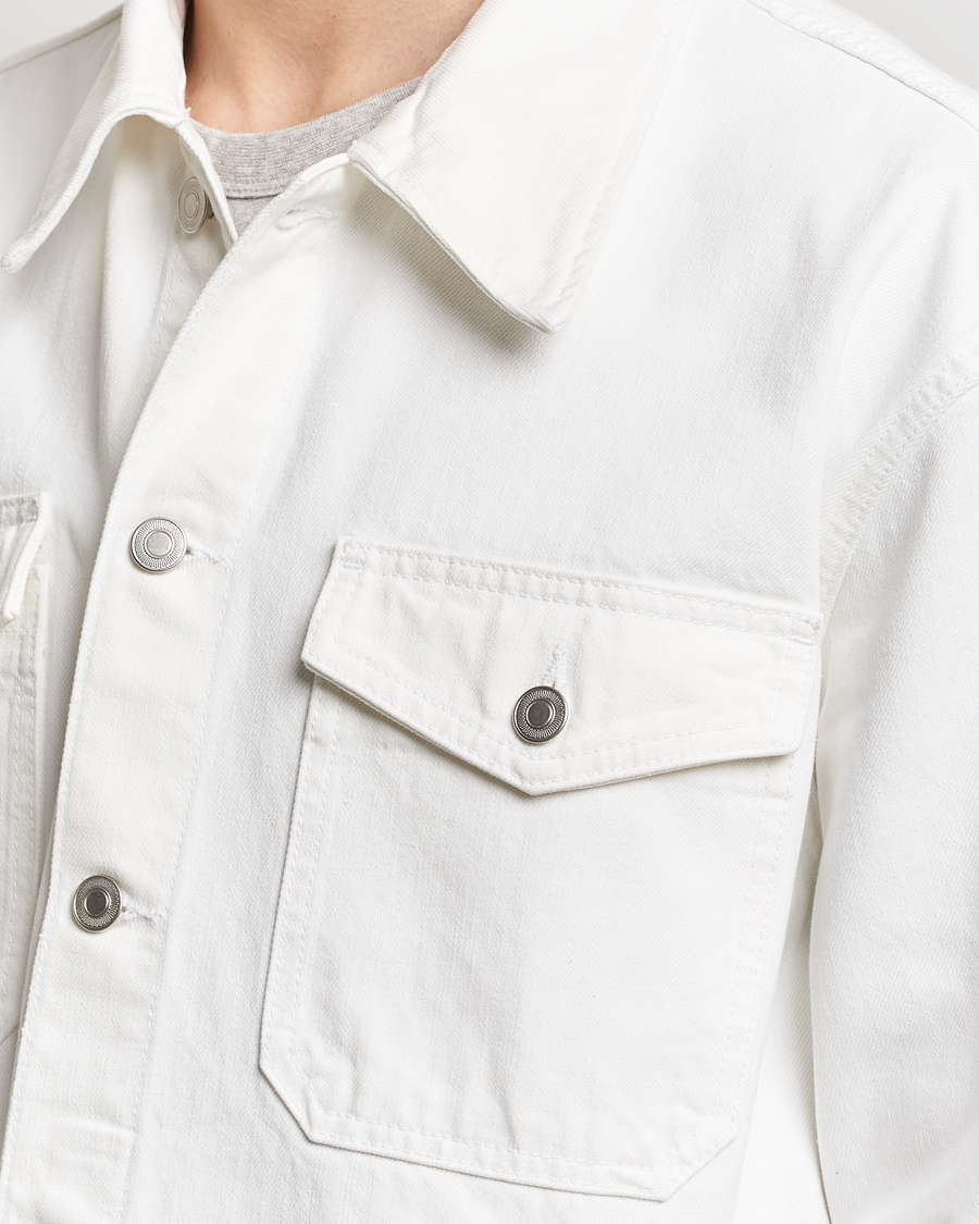 Homme | Manteaux Et Vestes | Jeanerica | Flo Denim Jacket Natural White