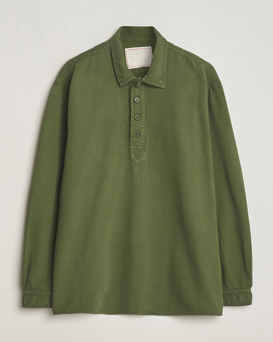 Homme | Chemises | Jeanerica | Lala Popover Shirt Green
