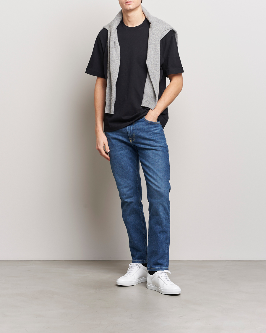 Homme | Jeans | Jeanerica | TM005 Tapered Jeans Tom Mid Blue Wash