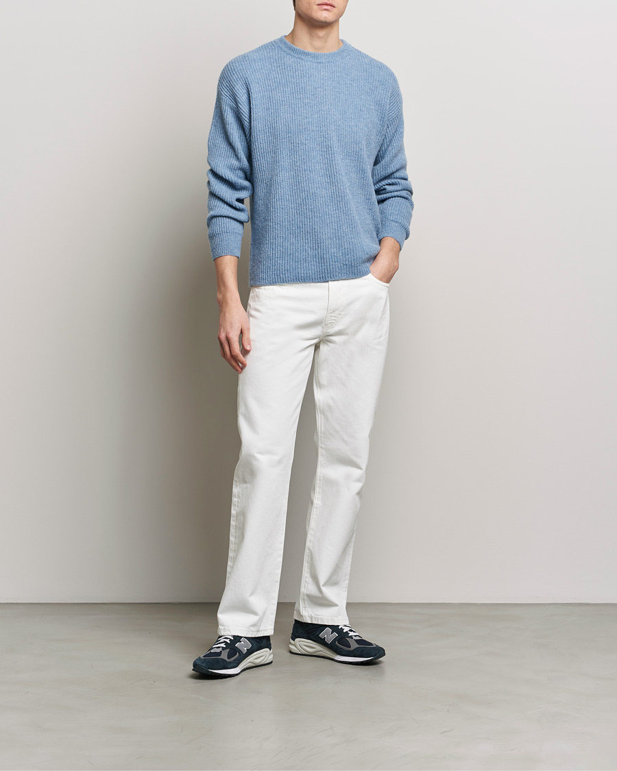 Homme | Jeans | Jeanerica | SM010 Straight Jeans Natural White