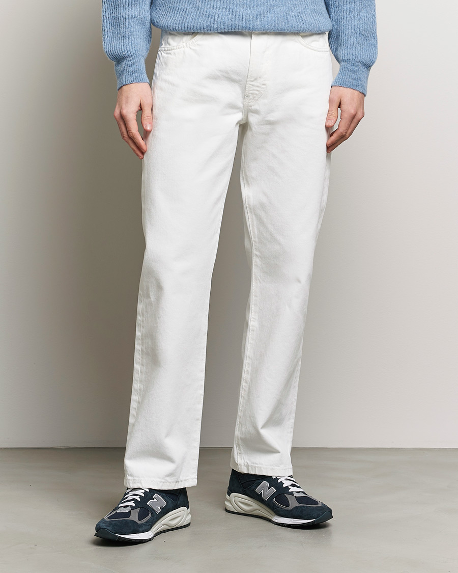 Homme | Sections | Jeanerica | SM010 Straight Jeans Natural White