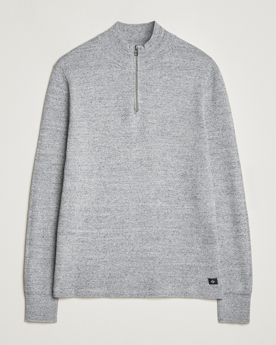 Homme | Pulls Et Tricots | Dockers | Half Zip Sweater Smokestack Heather
