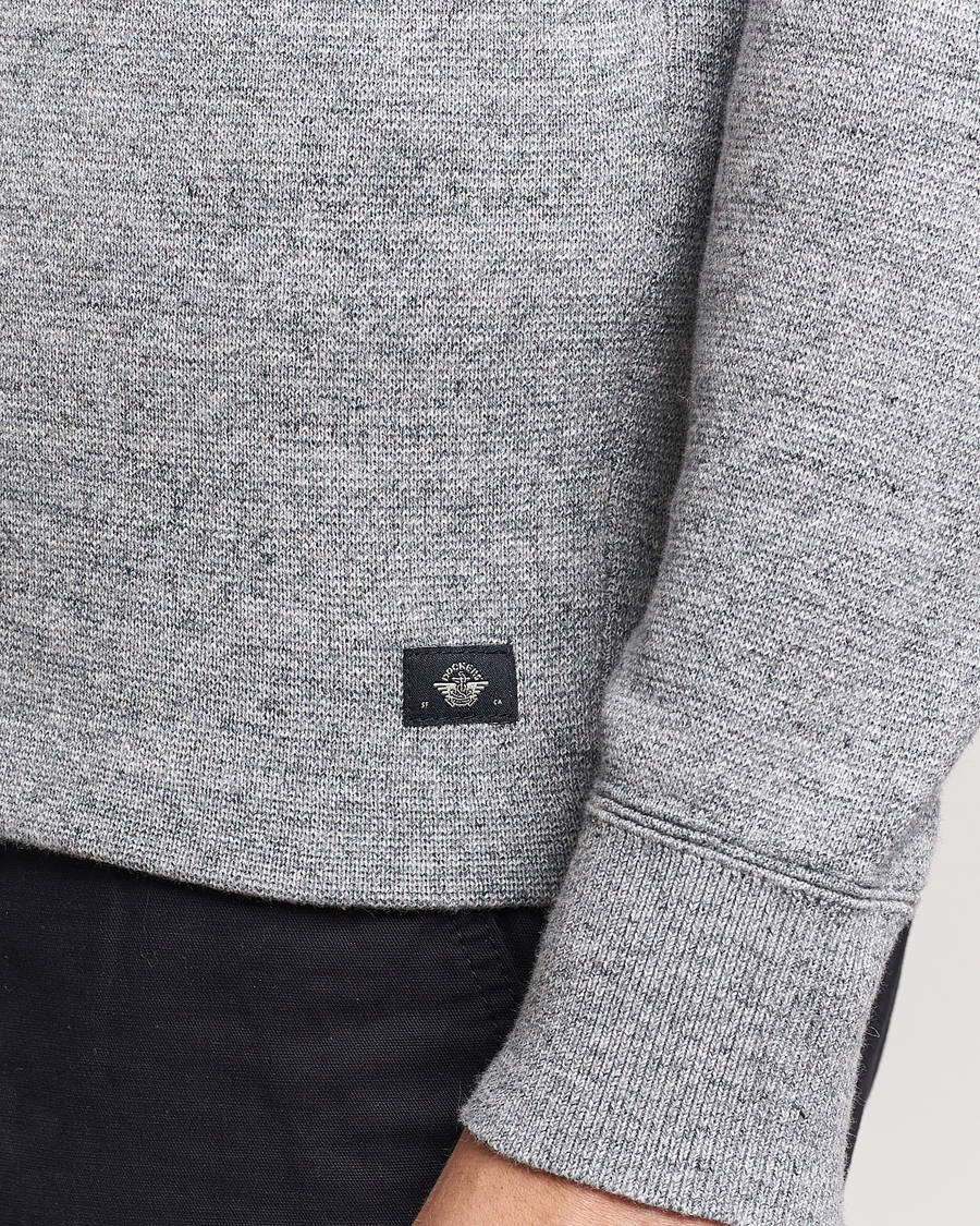 Homme | Pulls Et Tricots | Dockers | Half Zip Sweater Smokestack Heather