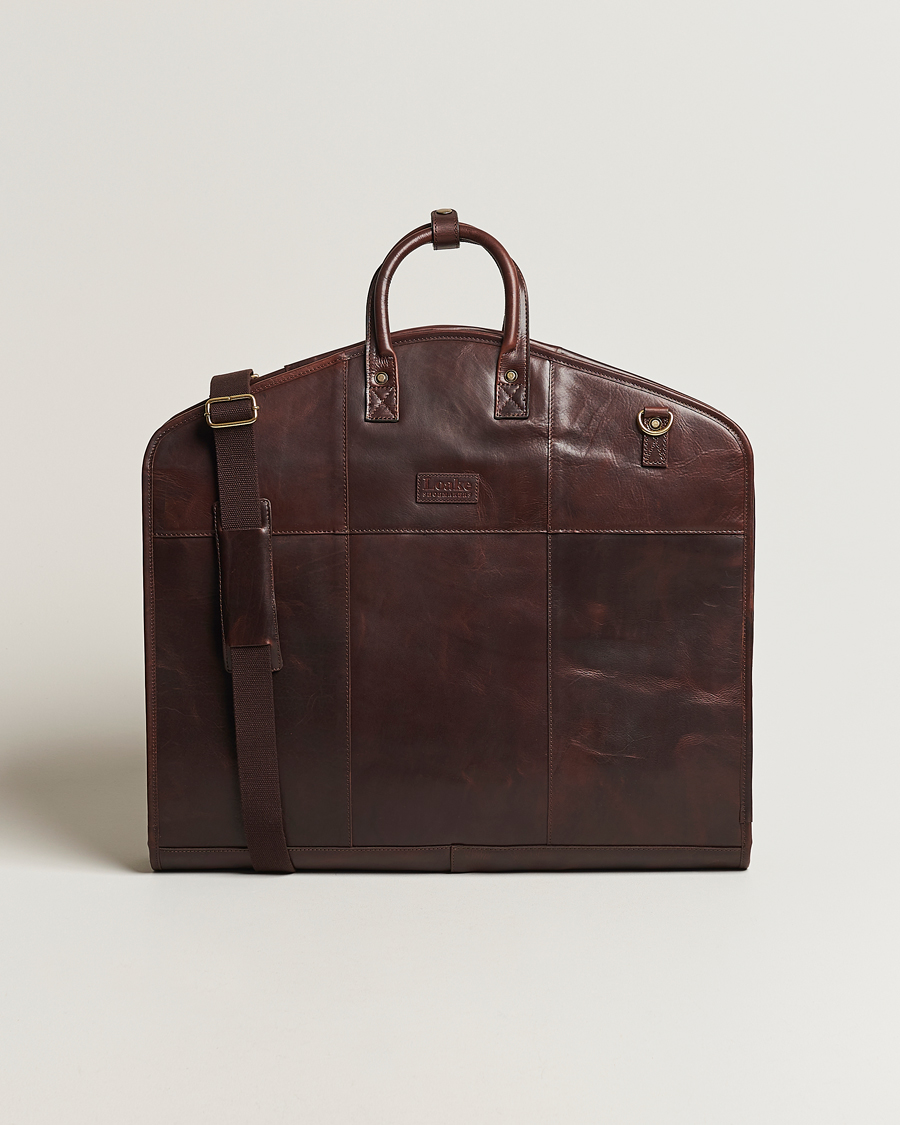 Homme | Sacs | Loake 1880 | London Leather Suit Carrier Brown