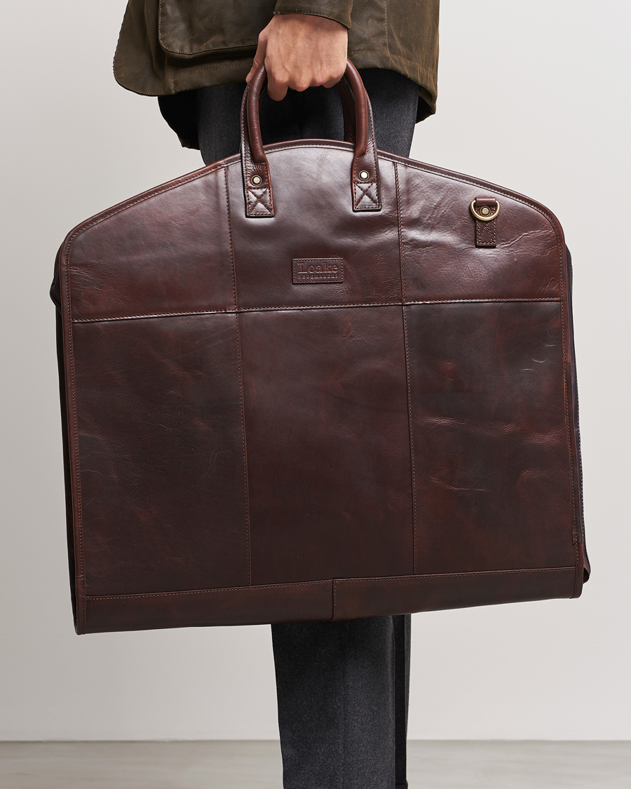Homme | Sacs | Loake Shoemakers | London Leather Suit Carrier Brown