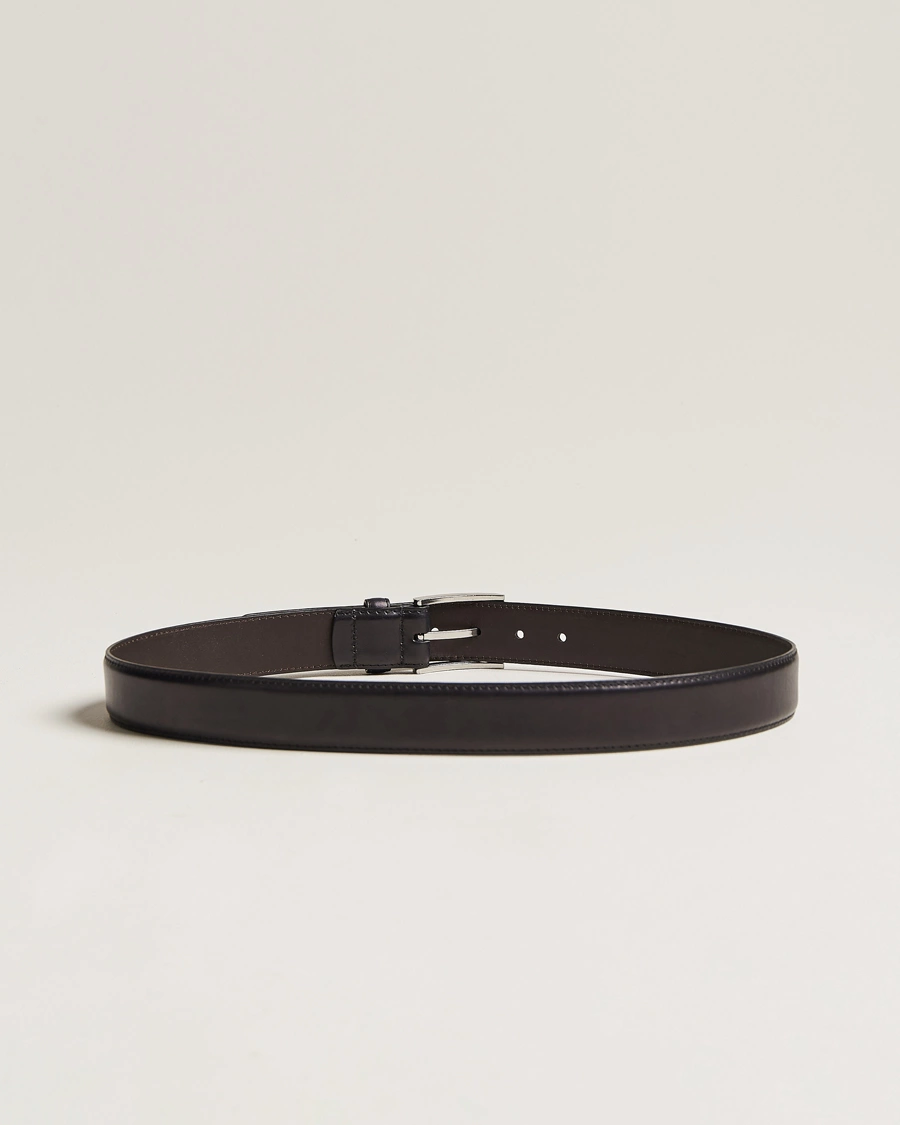Homme | Sections | Loake 1880 | Philip Leather Belt Black