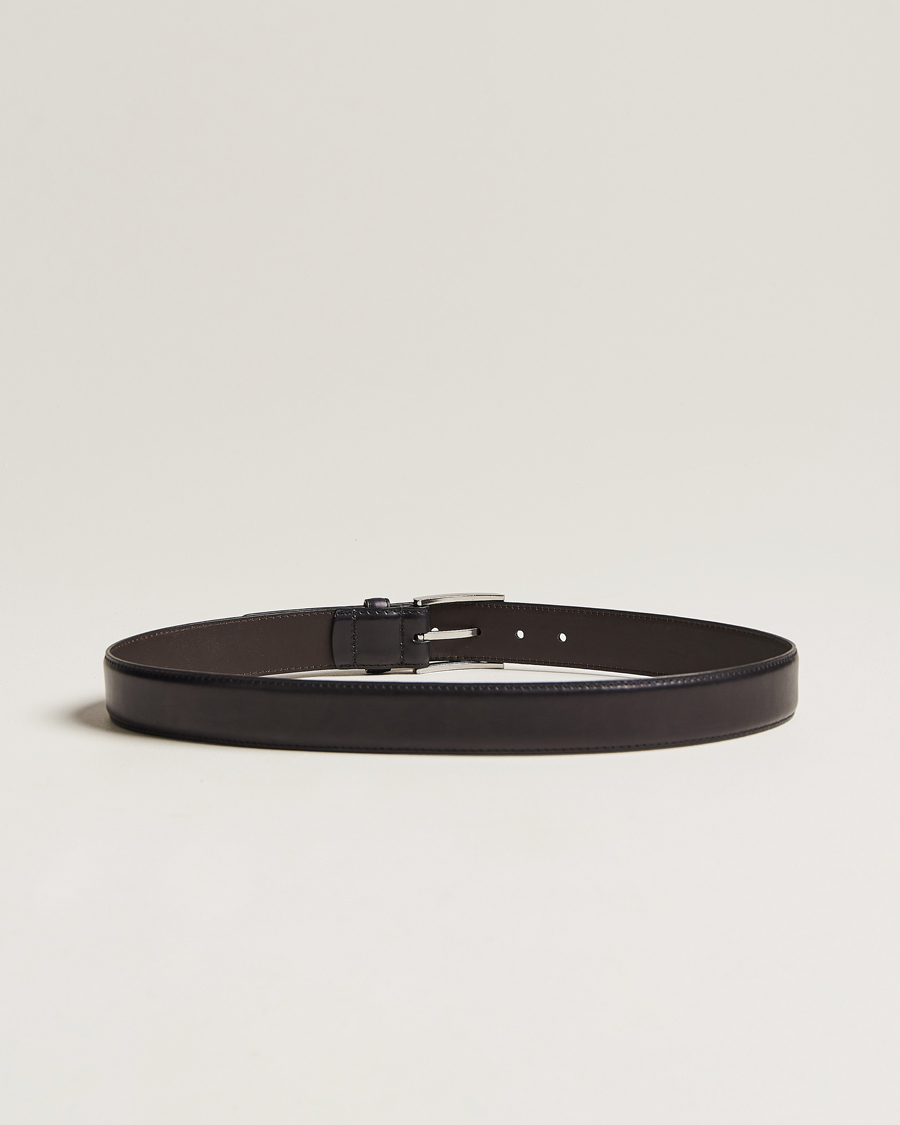 Homme | Ceintures | Loake Shoemakers | Philip Leather Belt Black