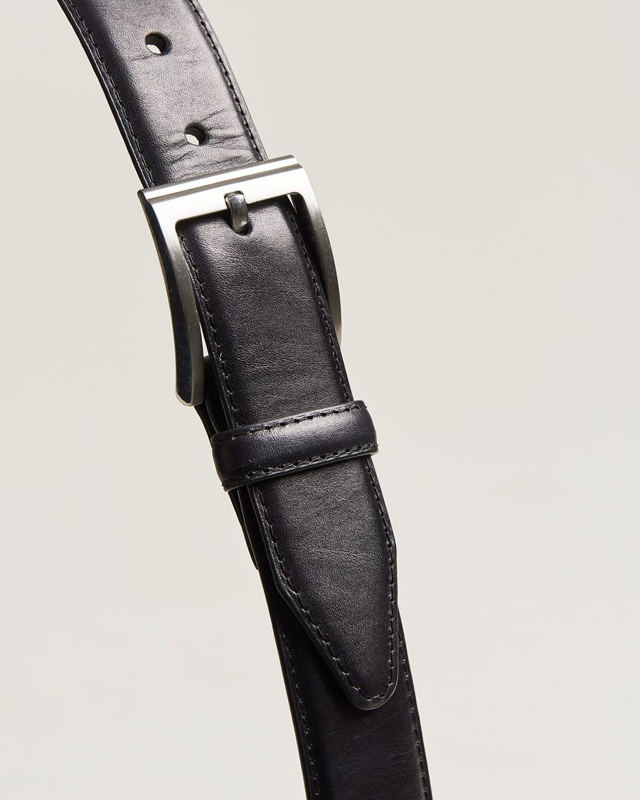 Homme | Loake 1880 Philip Leather Belt Black | Loake 1880 | Philip Leather Belt Black