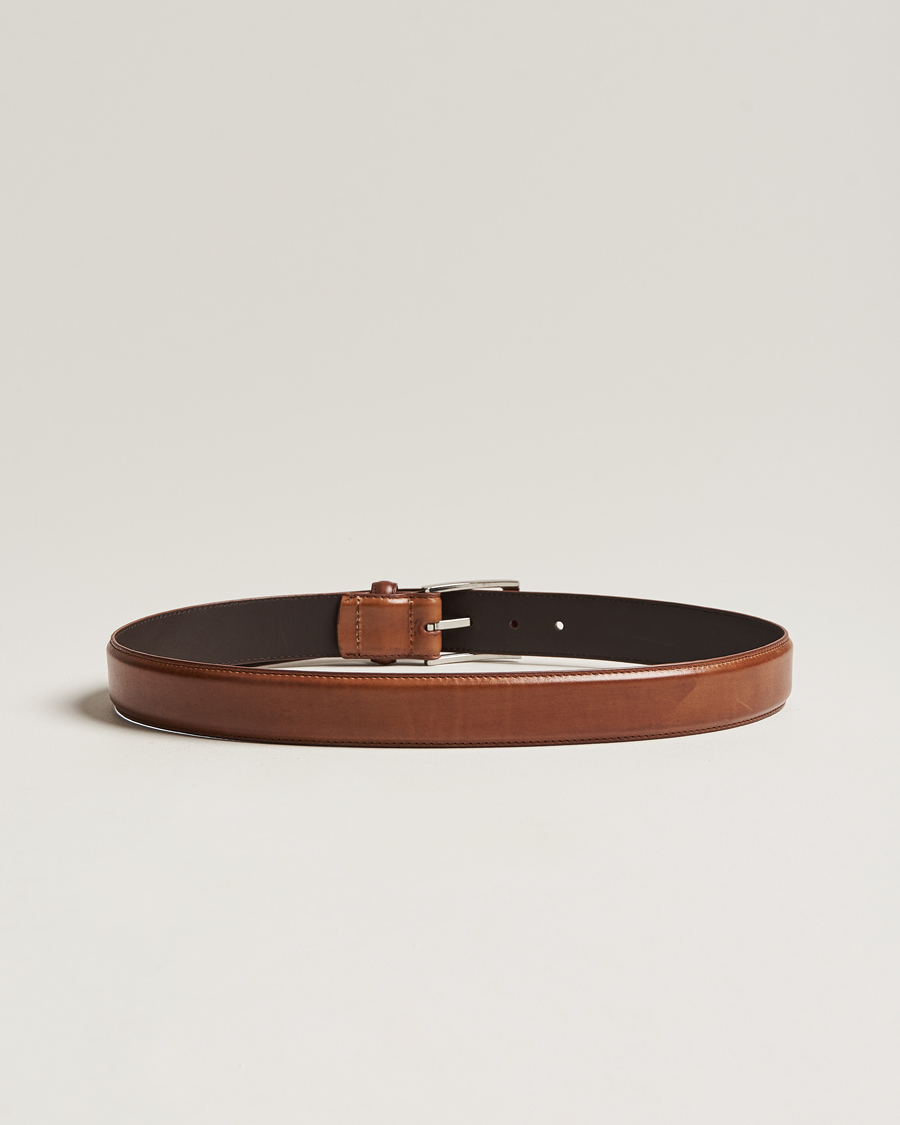 Homme | Sections | Loake 1880 | Philip Leather Belt Cedar