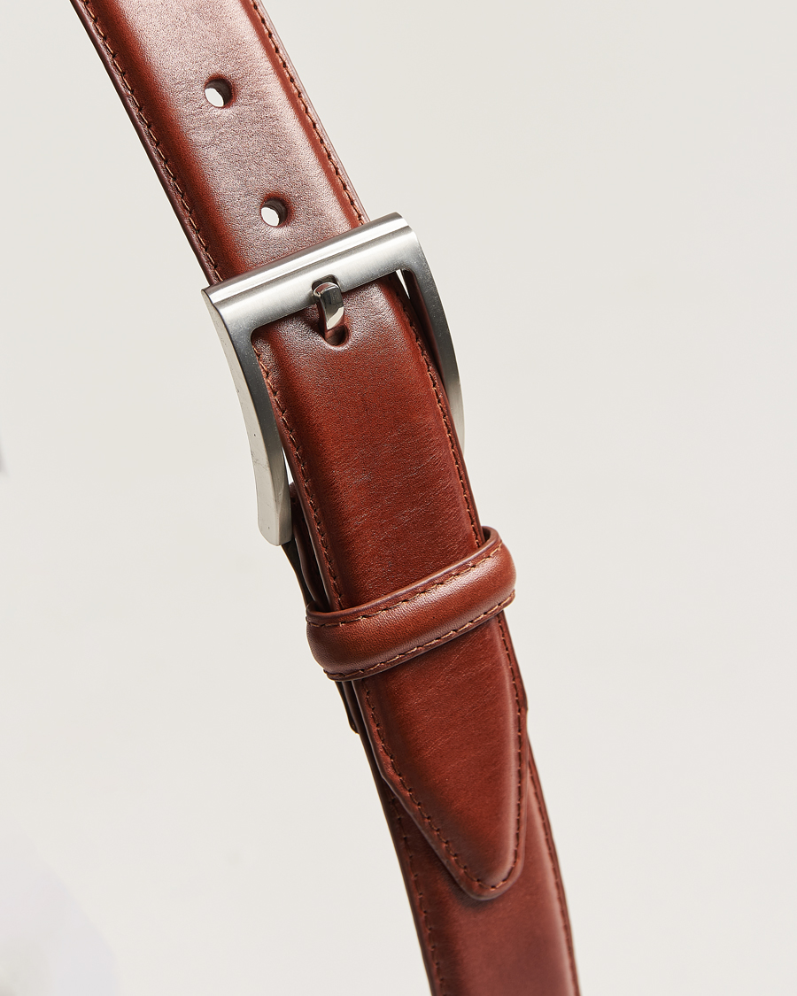 Homme | Ceintures | Loake 1880 | Philip Leather Belt Mahogany