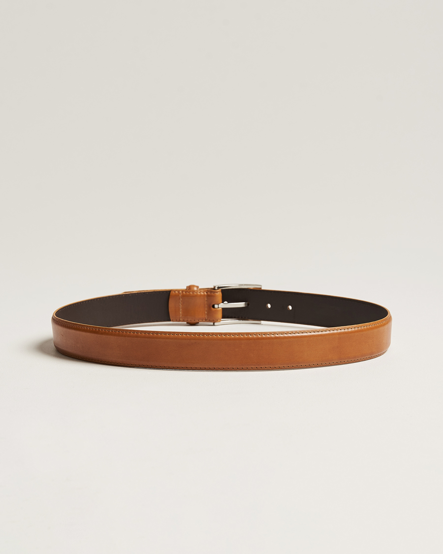 Homme | Best of British | Loake 1880 | Philip Leather Belt Tan