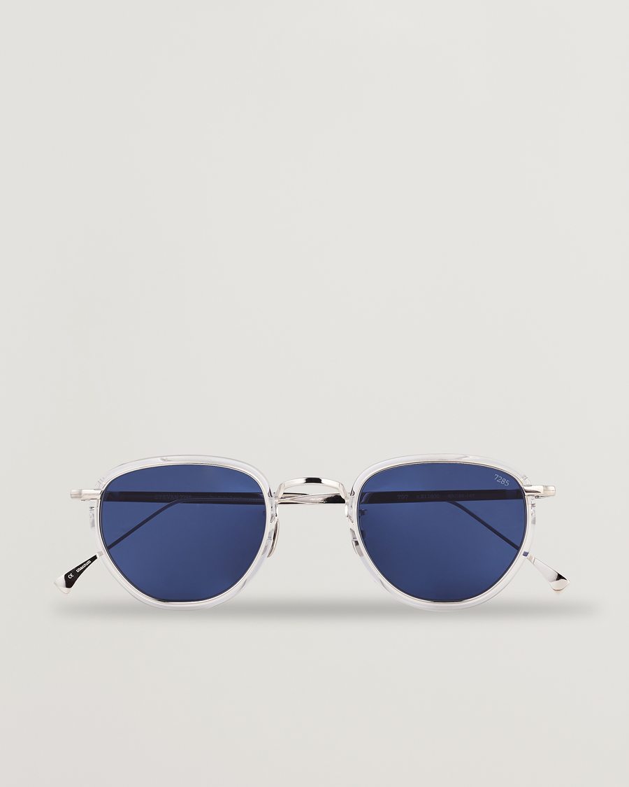 Homme | Lunettes De Soleil | EYEVAN 7285 | 797 Sunglasses Silver/Blue