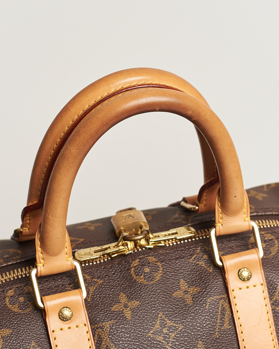 Homme | Louis Vuitton Pre-Owned Keepall 45 Bag Monogram | Louis Vuitton Pre-Owned | Keepall 45 Bag Monogram